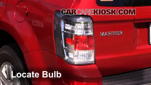 2009 Mercury Mariner 2.5L 4 Cyl. Éclairage Feu clignotant arrière (remplacer l'ampoule)